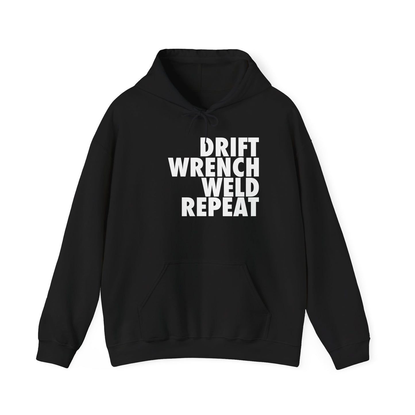 Drift Wrench Weld Repeat Unisex Hoodie