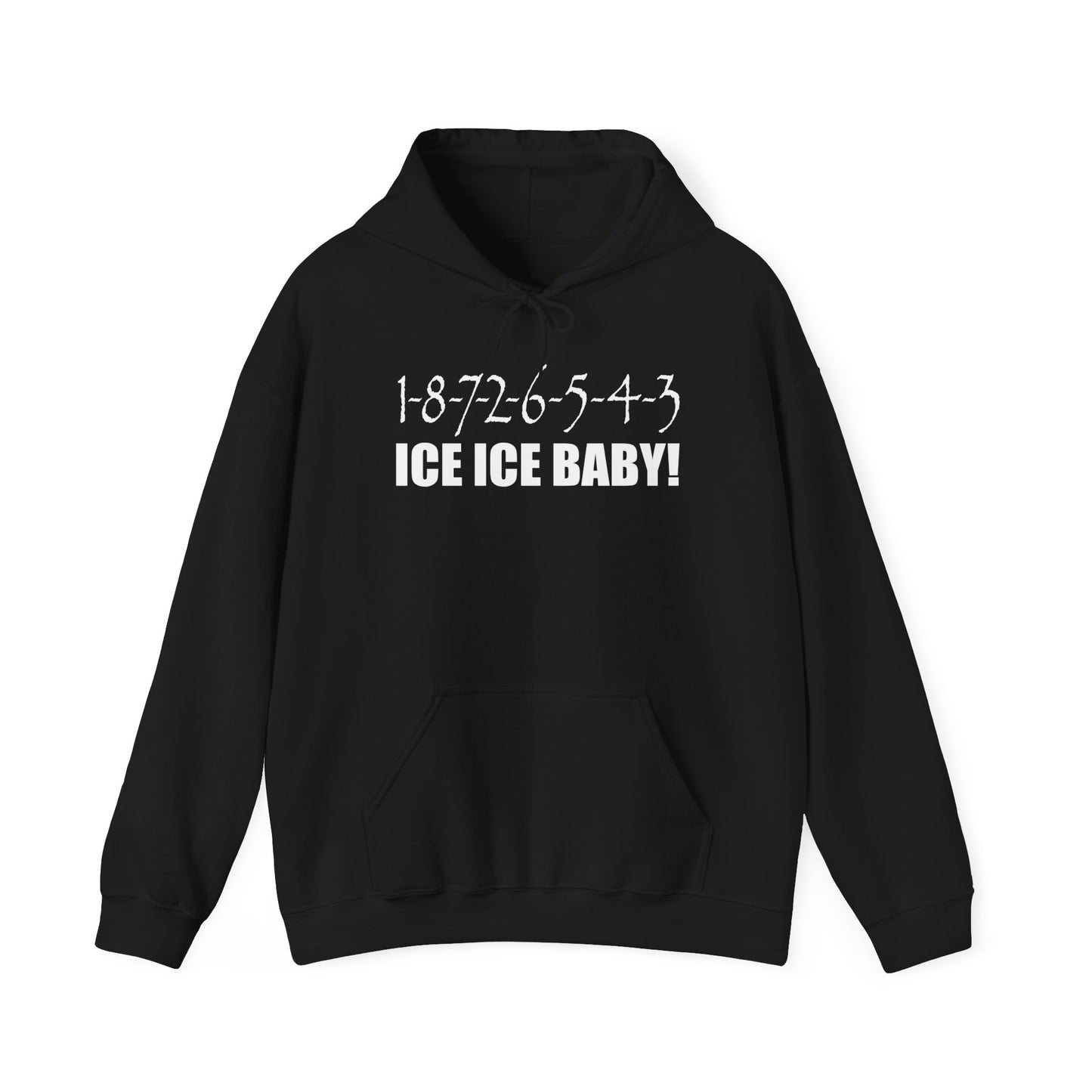 1-8-7-2-6-5-4-3 Ice Ice Baby GM LS Unisex Hoodie