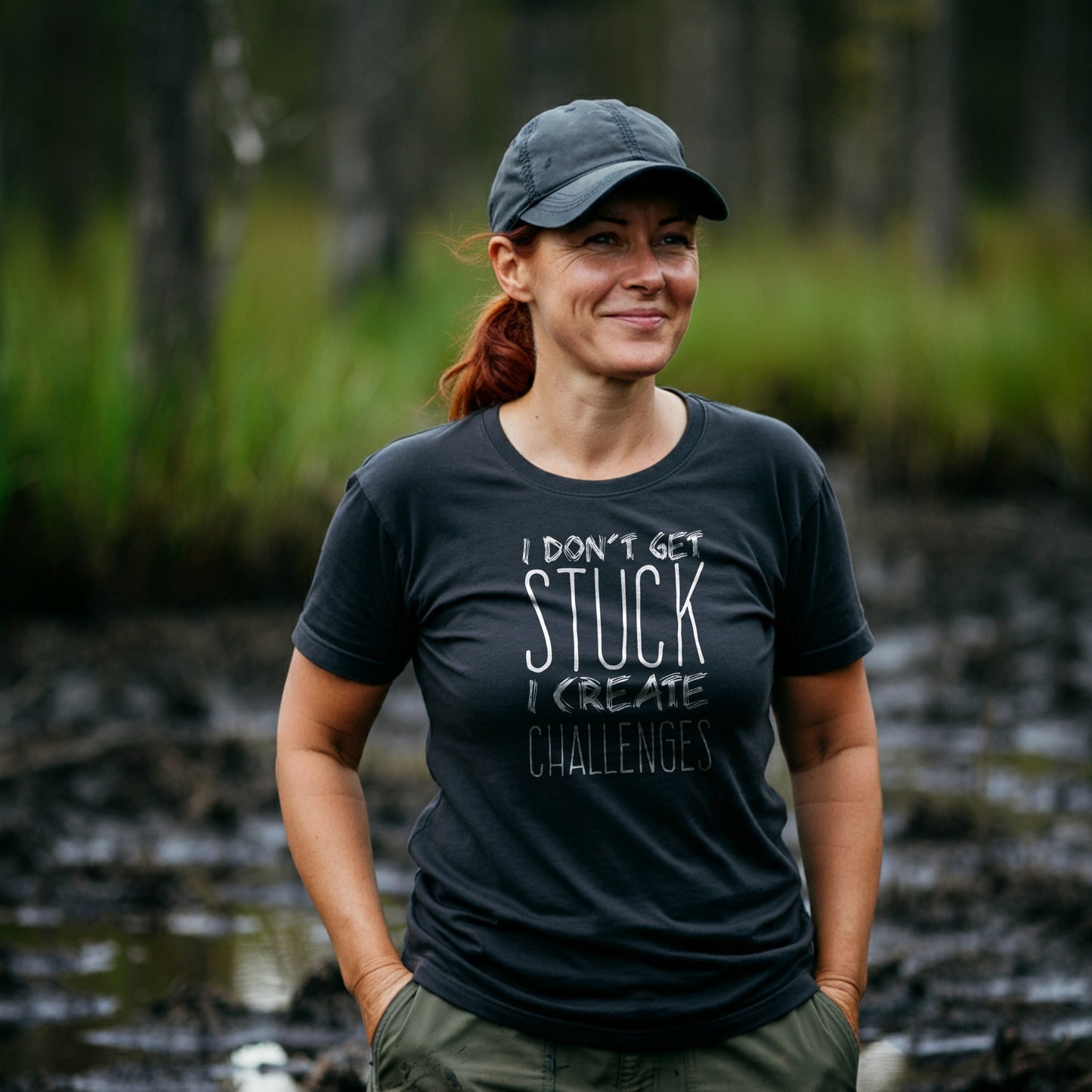 I Don't Get Stuck I Create Challenges Unisex T-Shirt