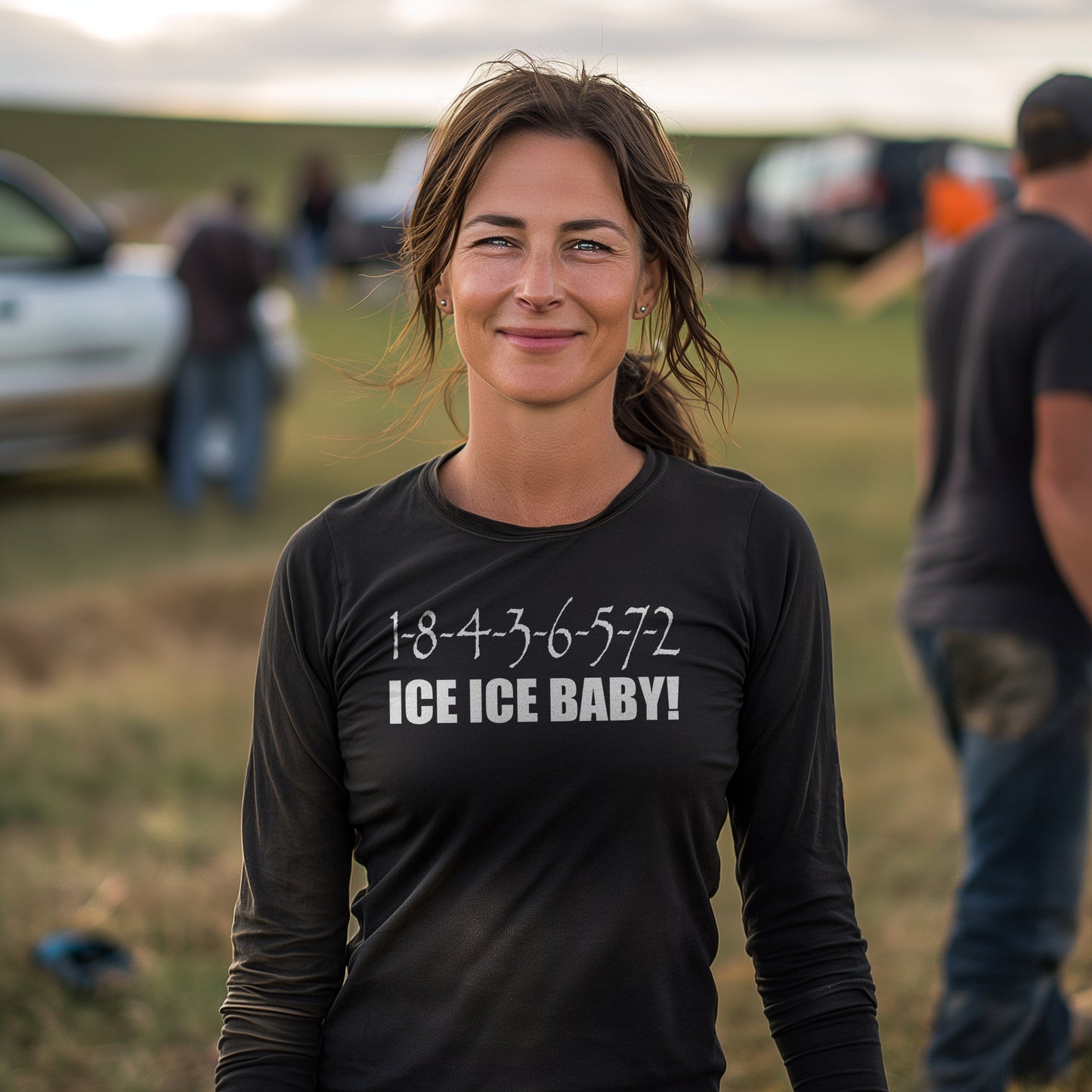 1-8-4-3-6-5-7-2 Ice Ice Baby Chevy BigBlock Unisex Long Sleeve Tee