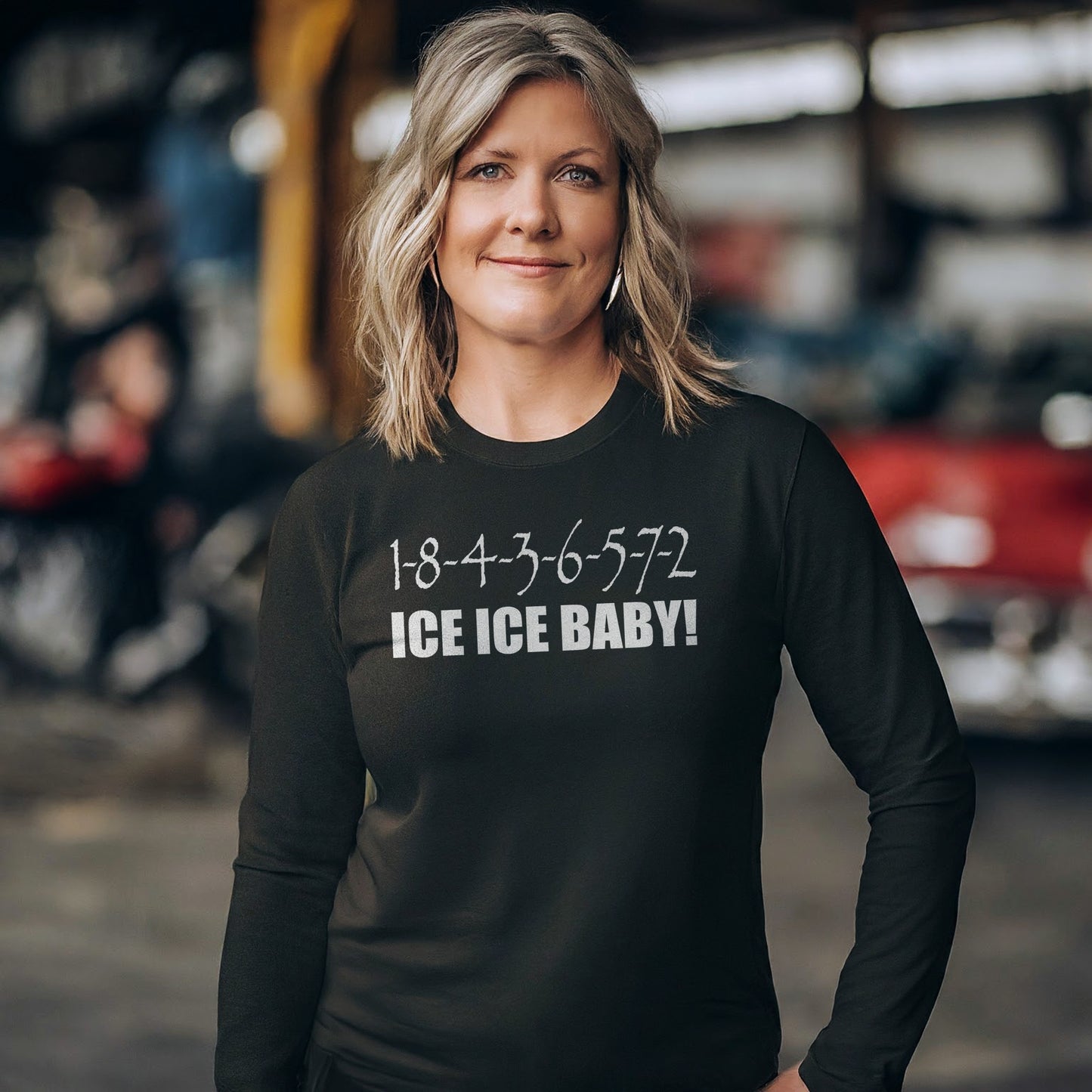1-8-4-3-6-5-7-2 Ice Ice Baby Mopar Hemi Unisex Long Sleeve Tee
