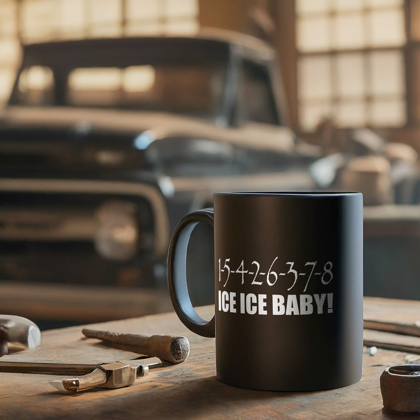 Ice Ice Baby Ford Coyote Coffee Mug