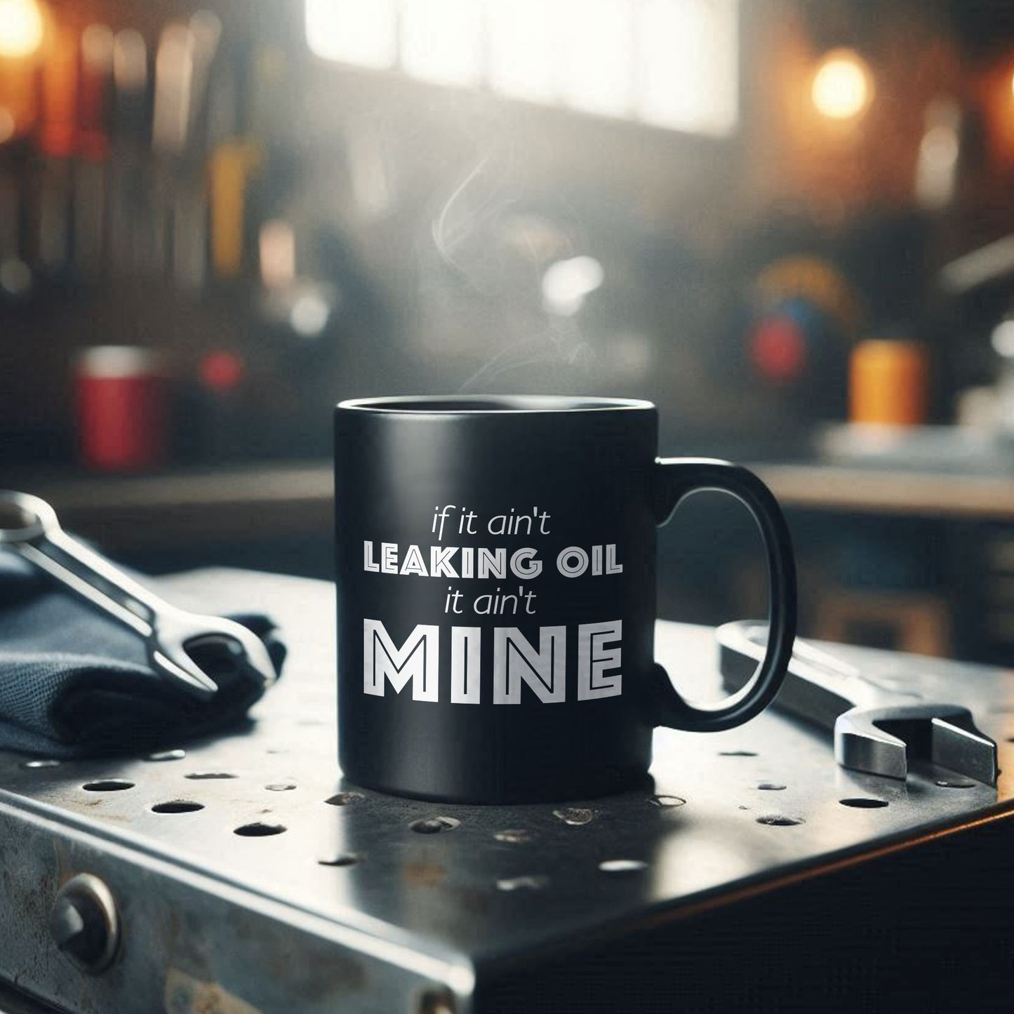 If It Aint Leaking Oil It Aint Mine Coffee Mug