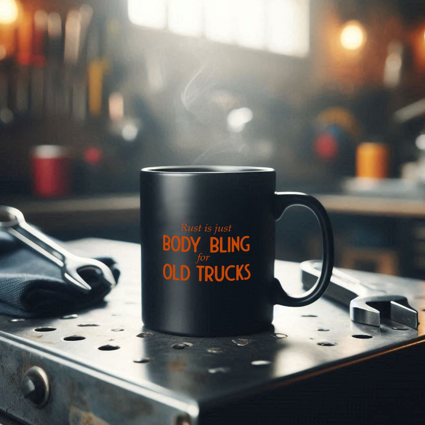 Rust Is Just Body Bling For Old Trucks Coffee Mug