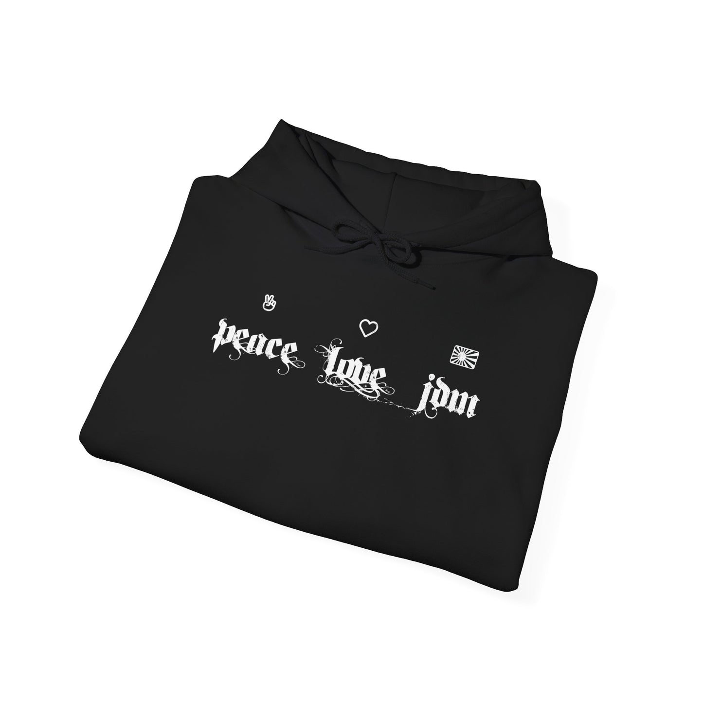 Peace Love JDM Unisex Hoodie