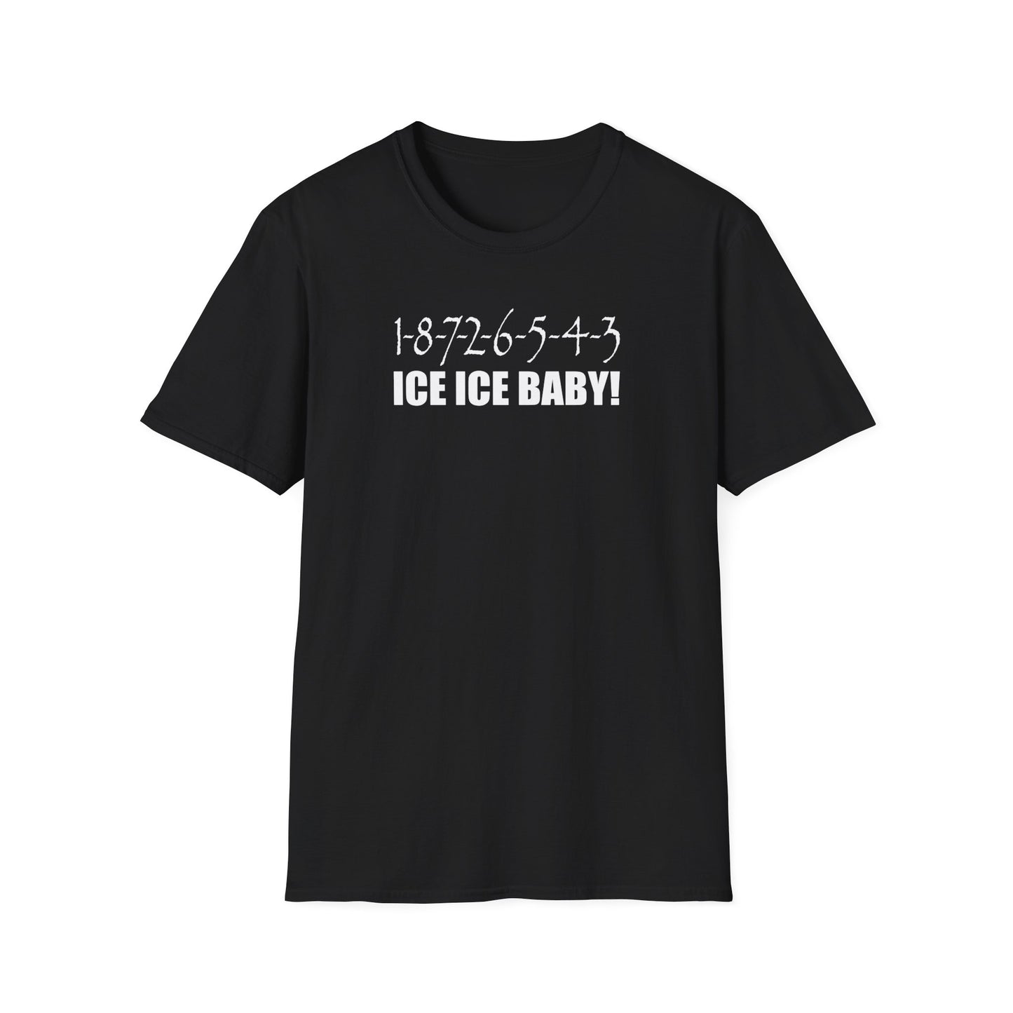 1-8-7-2-6-5-4-3 Ice Ice Baby GM LS Unisex T-Shirt