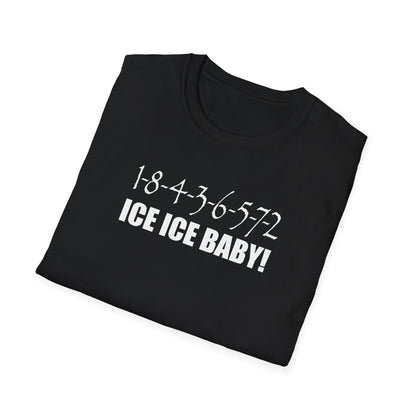 1-8-4-3-6-5-7-2 Ice Ice Baby Chevy BigBlock Unisex T-Shirt