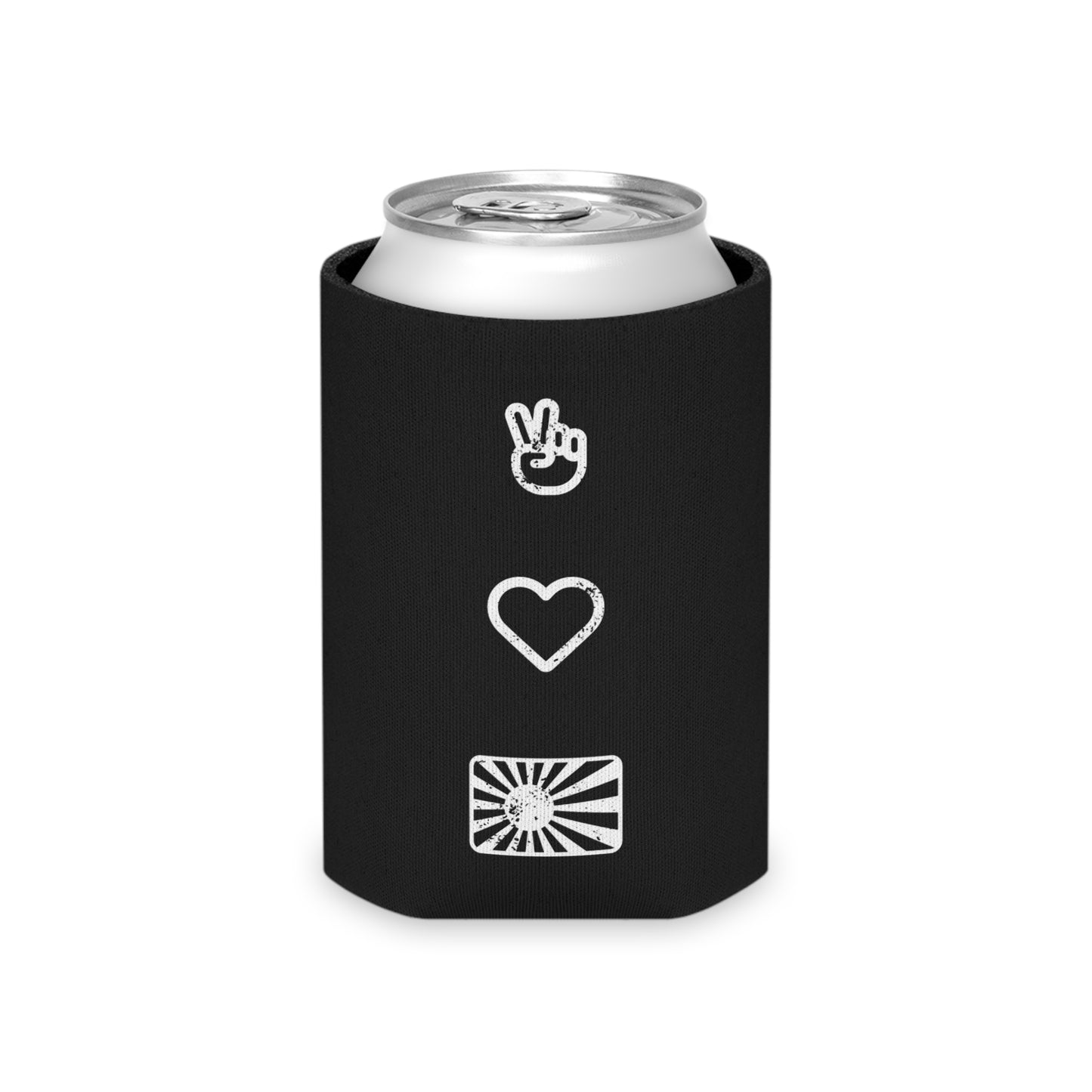 Peace Love JDM Can Koozie