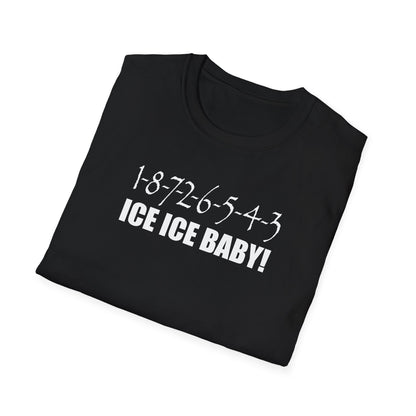 1-8-7-2-6-5-4-3 Ice Ice Baby GM LS Unisex T-Shirt