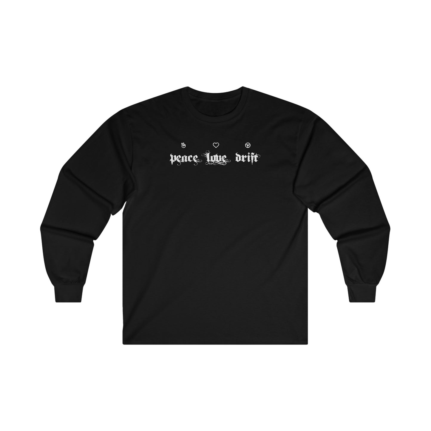 Peace Love Drift Unisex Long Sleeve Tee