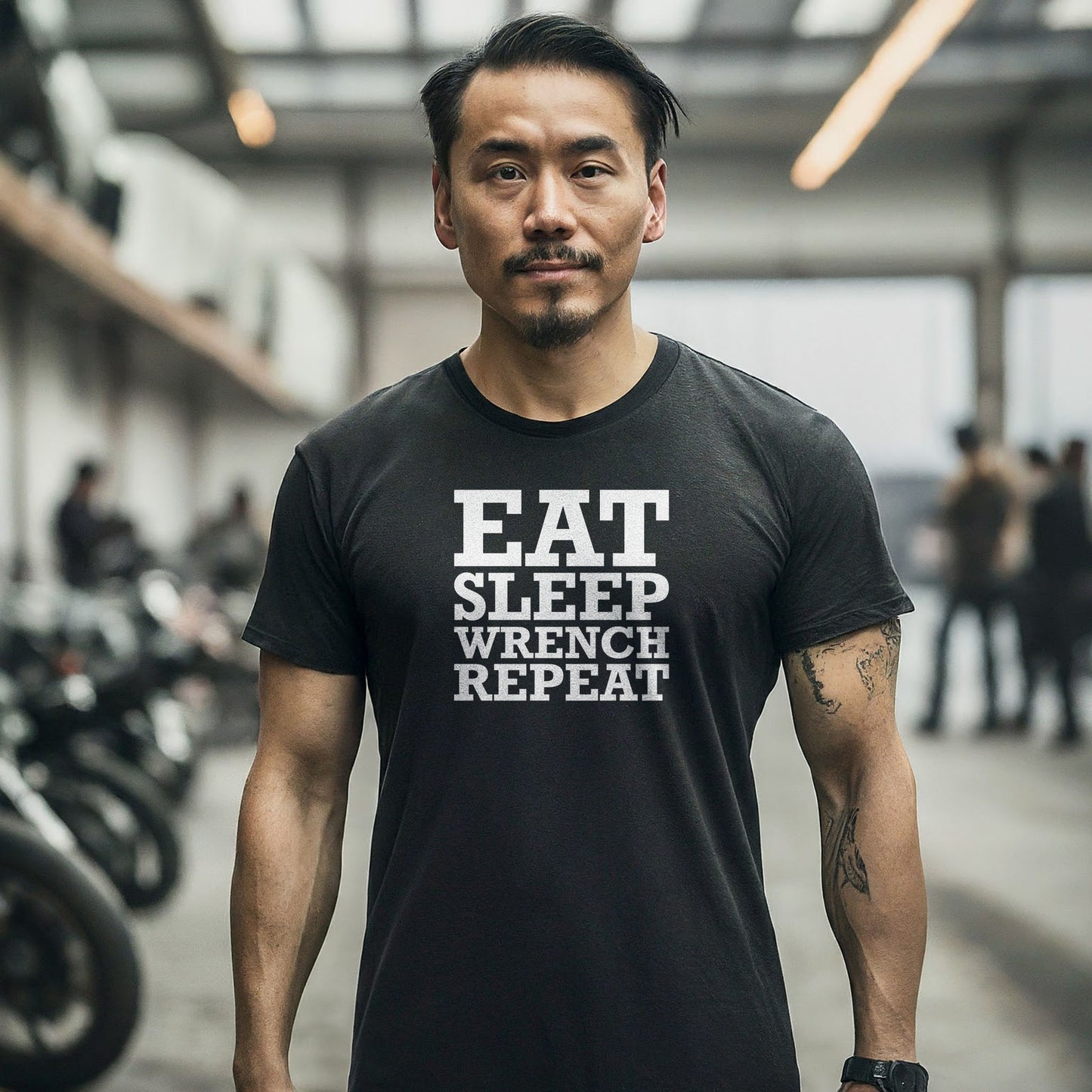 Eat Sleep Wrench Repeat Unisex T-Shirt