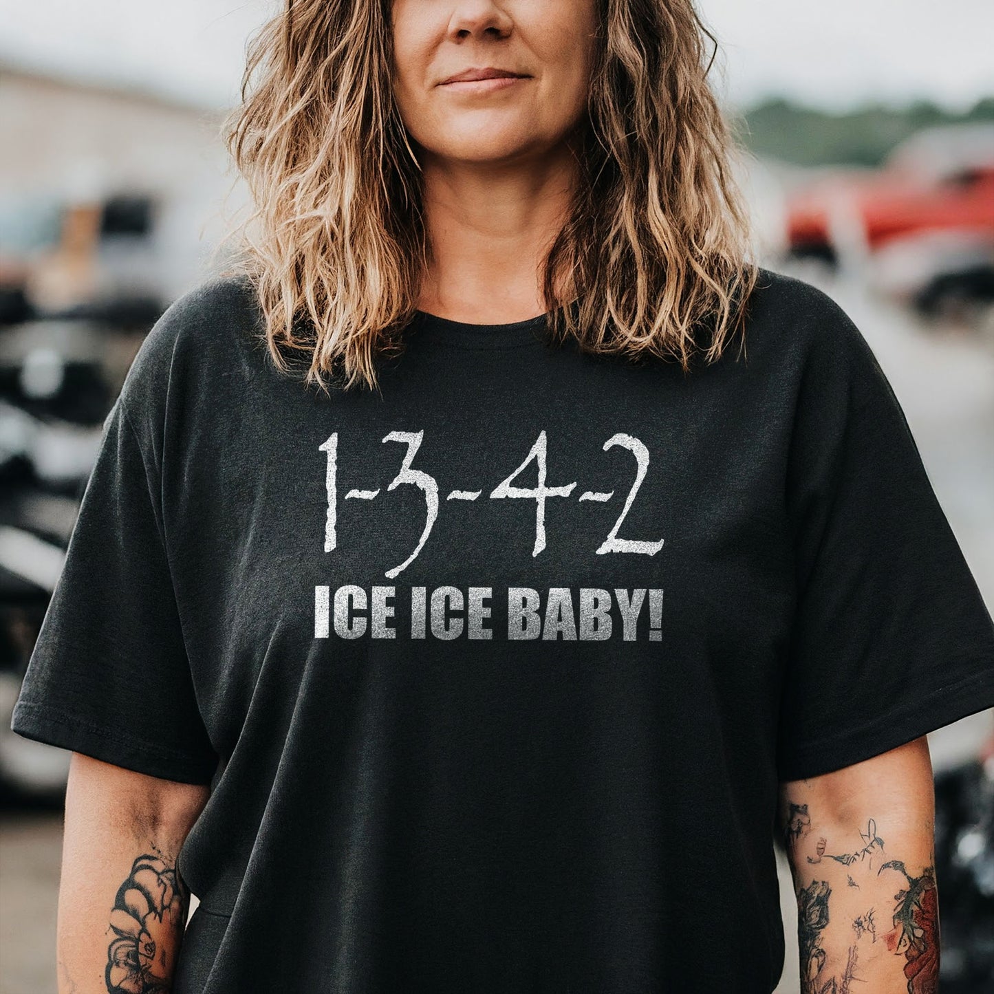 1-3-4-2 Ice Ice Baby 4-Cylinder Unisex T-Shirt