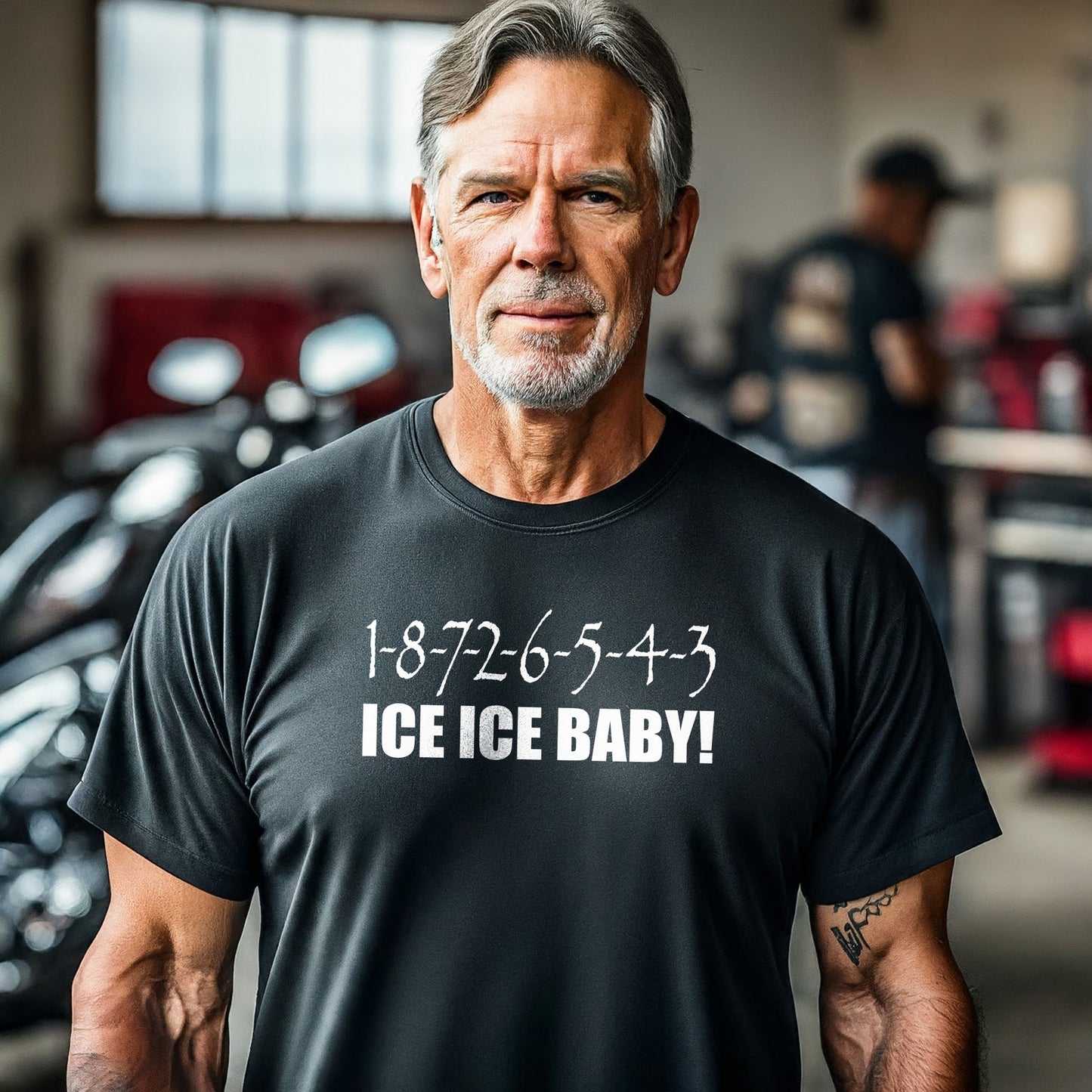 1-8-7-2-6-5-4-3 Ice Ice Baby GM LS Unisex T-Shirt