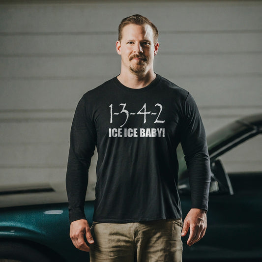 1-3-4-2 Ice Ice Baby 4-Cylinder Unisex Long Sleeve Tee