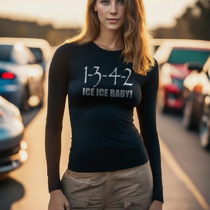 1-3-4-2 Ice Ice Baby 4-Cylinder Unisex Long Sleeve Tee