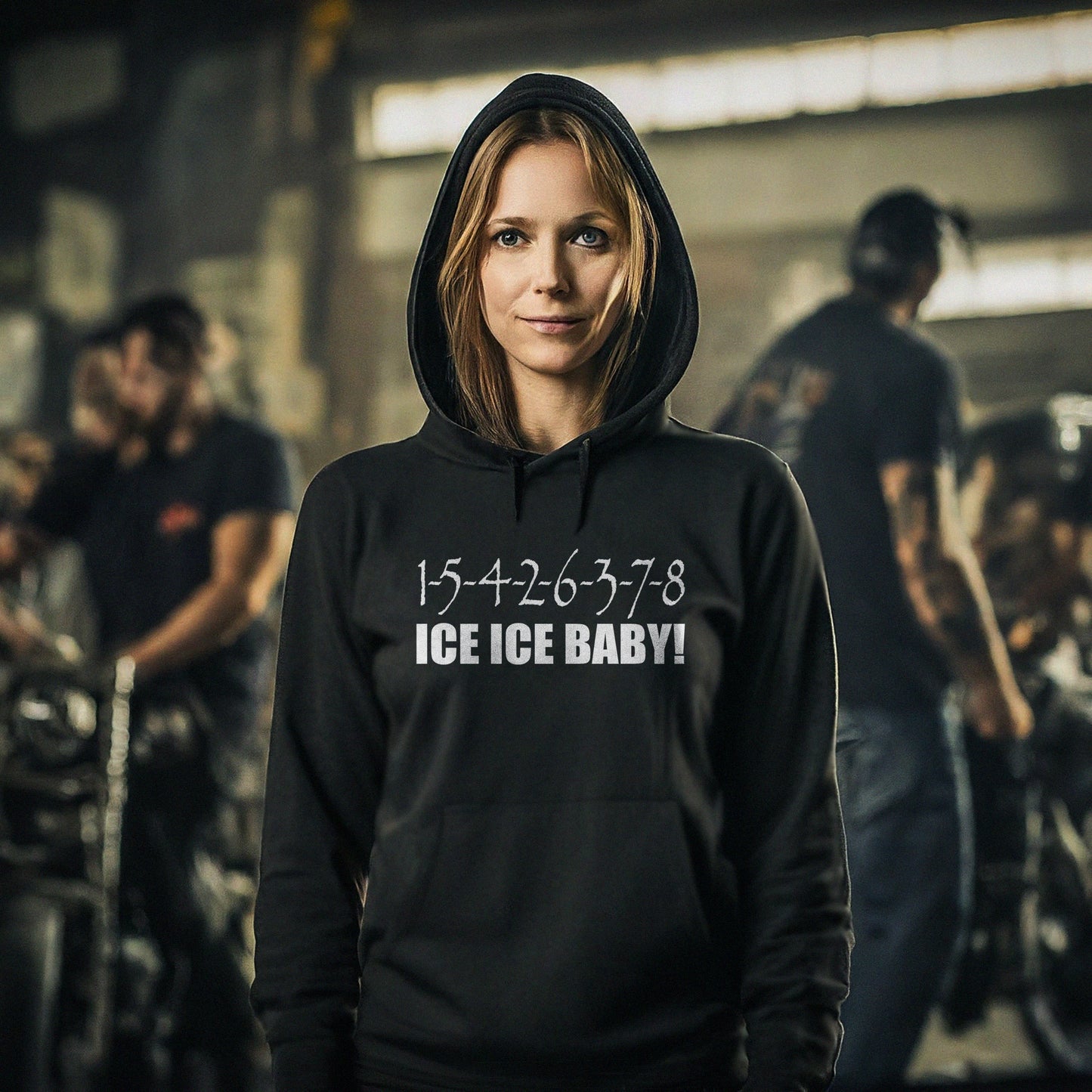 1-5-4-2-6-3-7-8 Ice Ice Baby Ford Coyote Unisex Hoodie