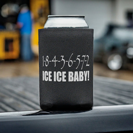 Ice Ice Baby Mopar Hemi Can Koozie