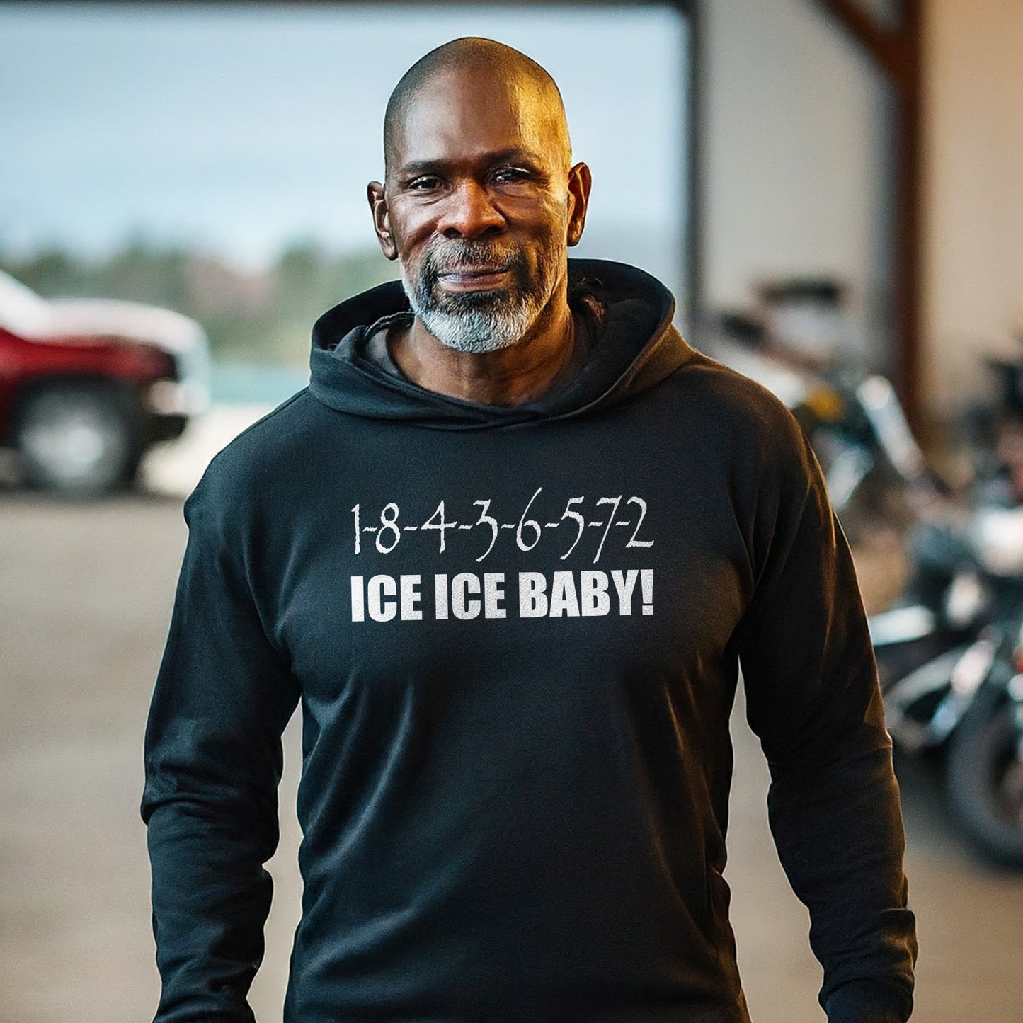 1-8-4-3-6-5-7-2 Ice Ice Baby Chevy BigBlock Unisex Hoodie
