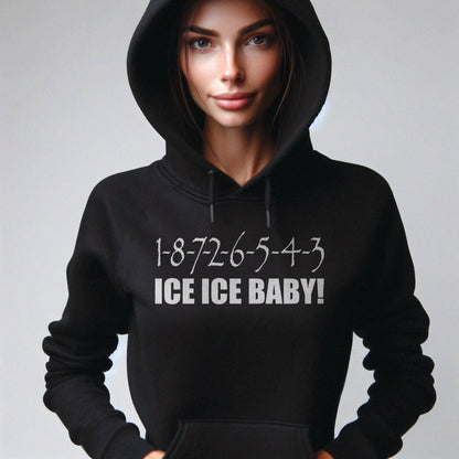 1-8-7-2-6-5-4-3 Ice Ice Baby GM LS Unisex Hoodie