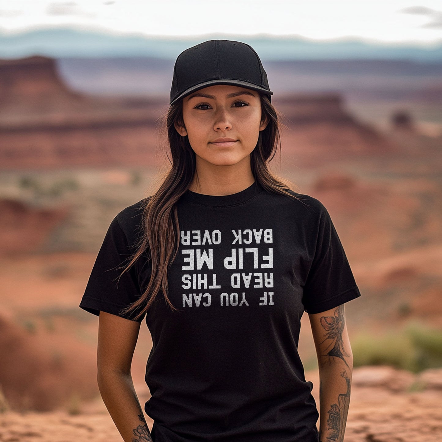 If You Can Read This Flip Me Back Over Unisex T-Shirt