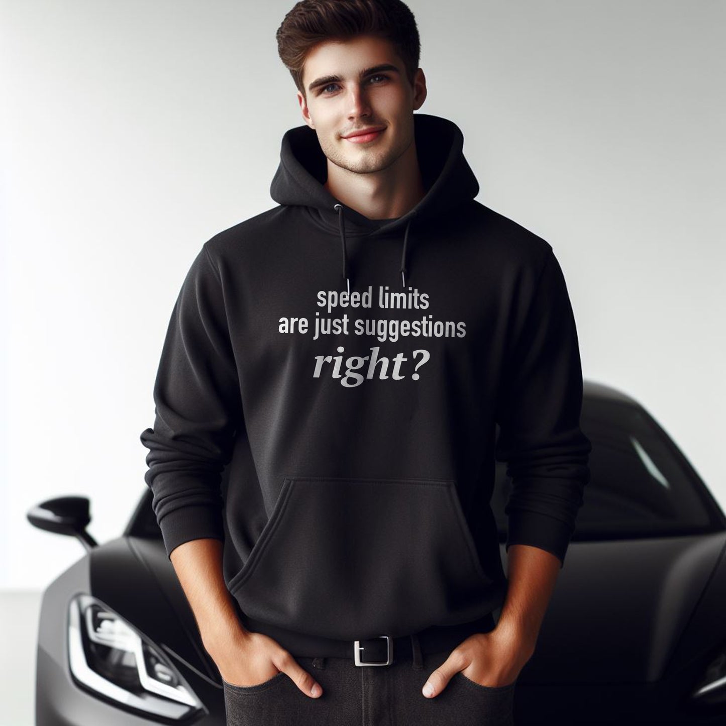 Speed Limits Are Just Suggestions Right? Unisex Hoodie