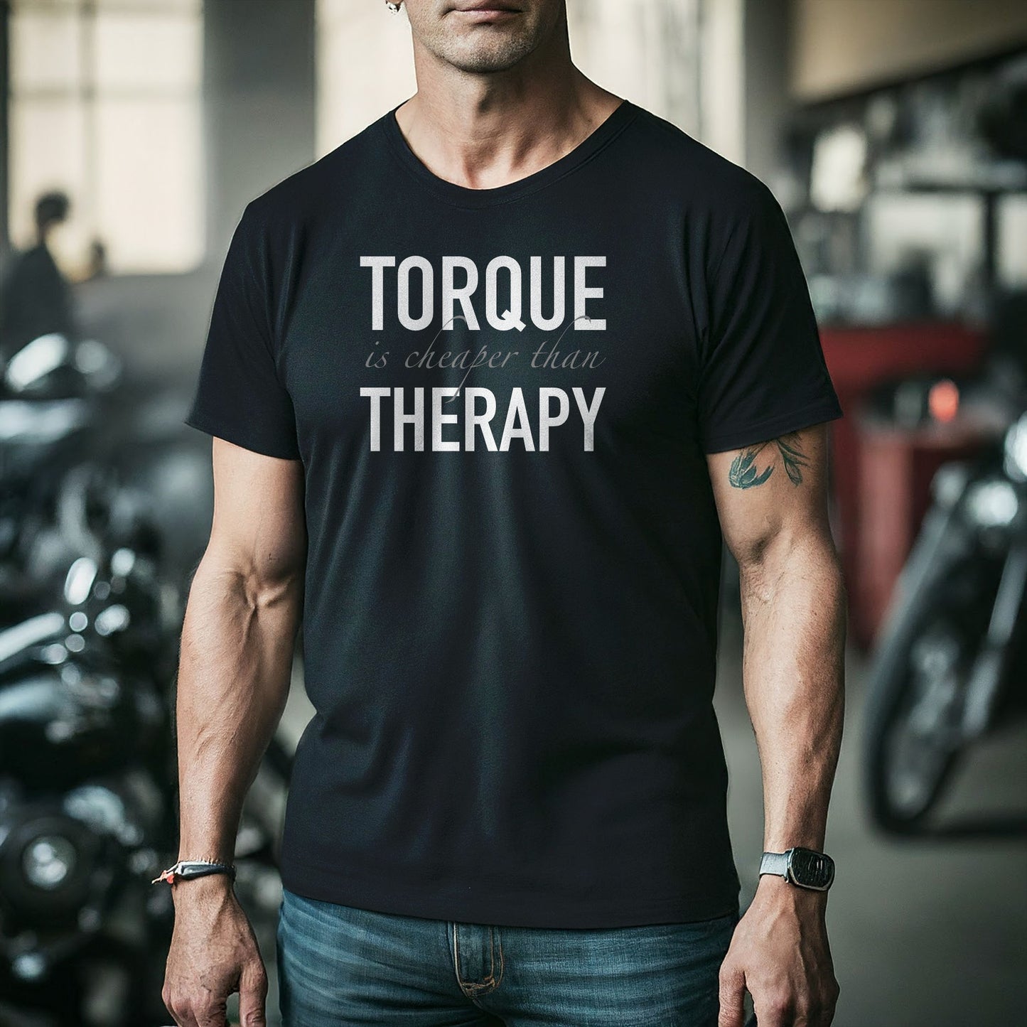 Torque Is Cheaper Than Therapy Unisex T-Shirt